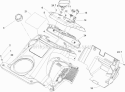 Shroud And Control Panel Assembly Diagram and Parts List for 33005 260000001-260999999 - 2006 Lawn Boy Snow Blower